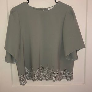 Boutique Mint Dressy Top